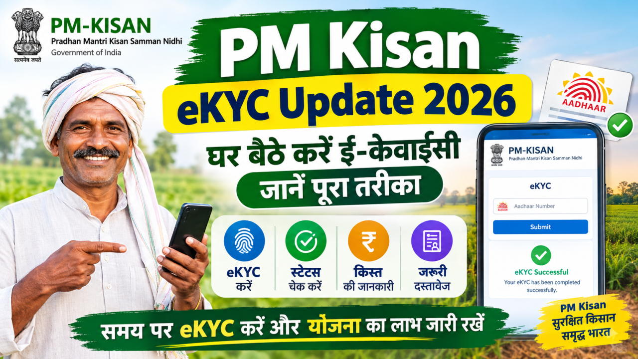 PM Kisan eKYC Update 2026
